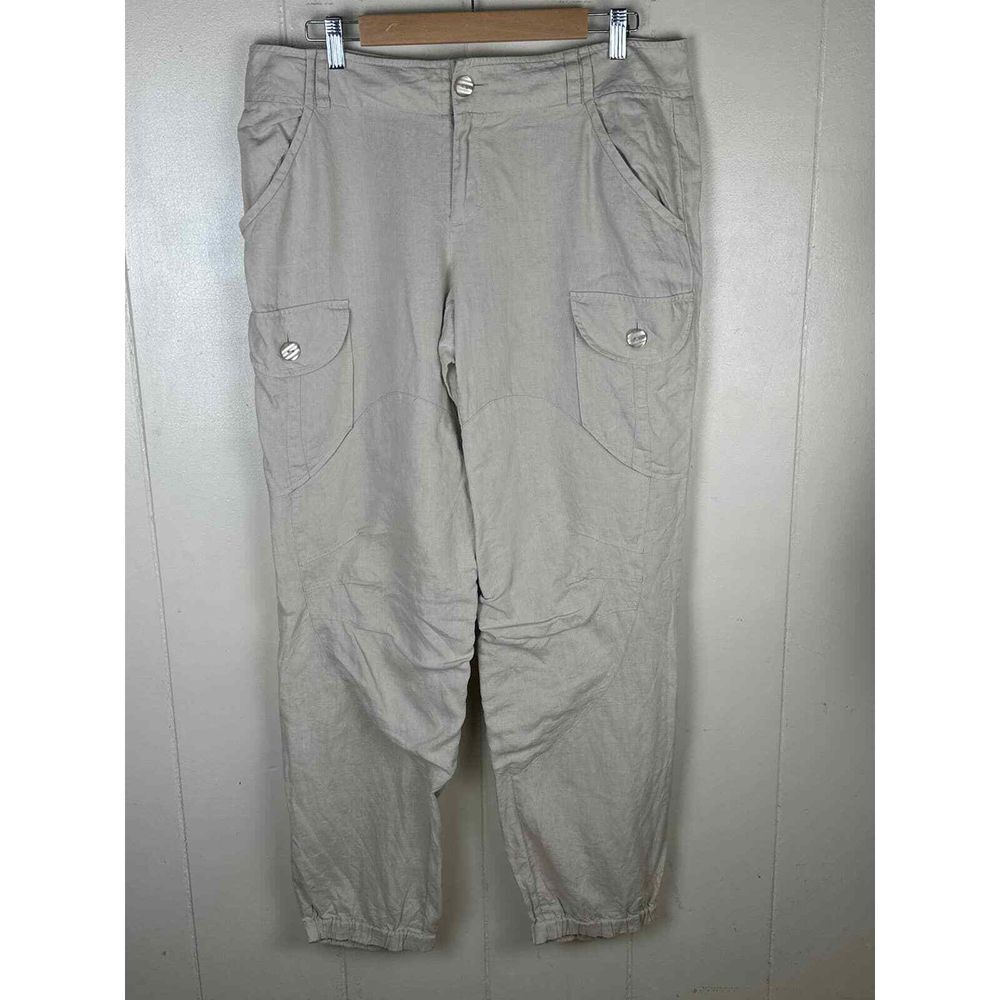 London Jean Pants Womens‎ 12 Chino Linen